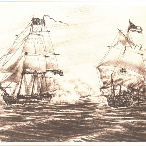 The third Hornet, a brig that served from 1805-1829.