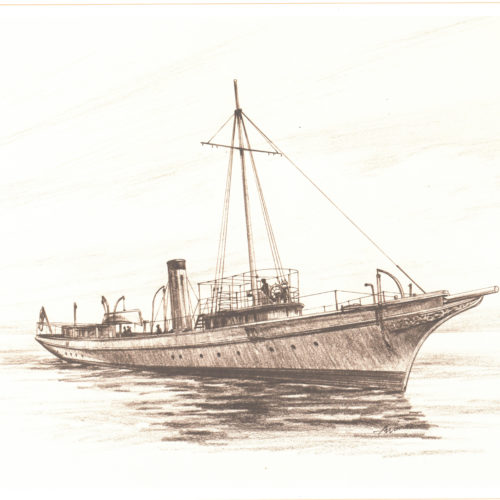 The sixth Hornet was a yacht purchased to fight in the Spanish-American War and sailed from 1890-1910.