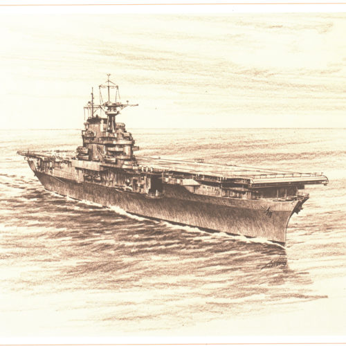 The seventh Hornet was CV-8, an aircraft carrier that served in the beginning of WWII, 1941-1942.