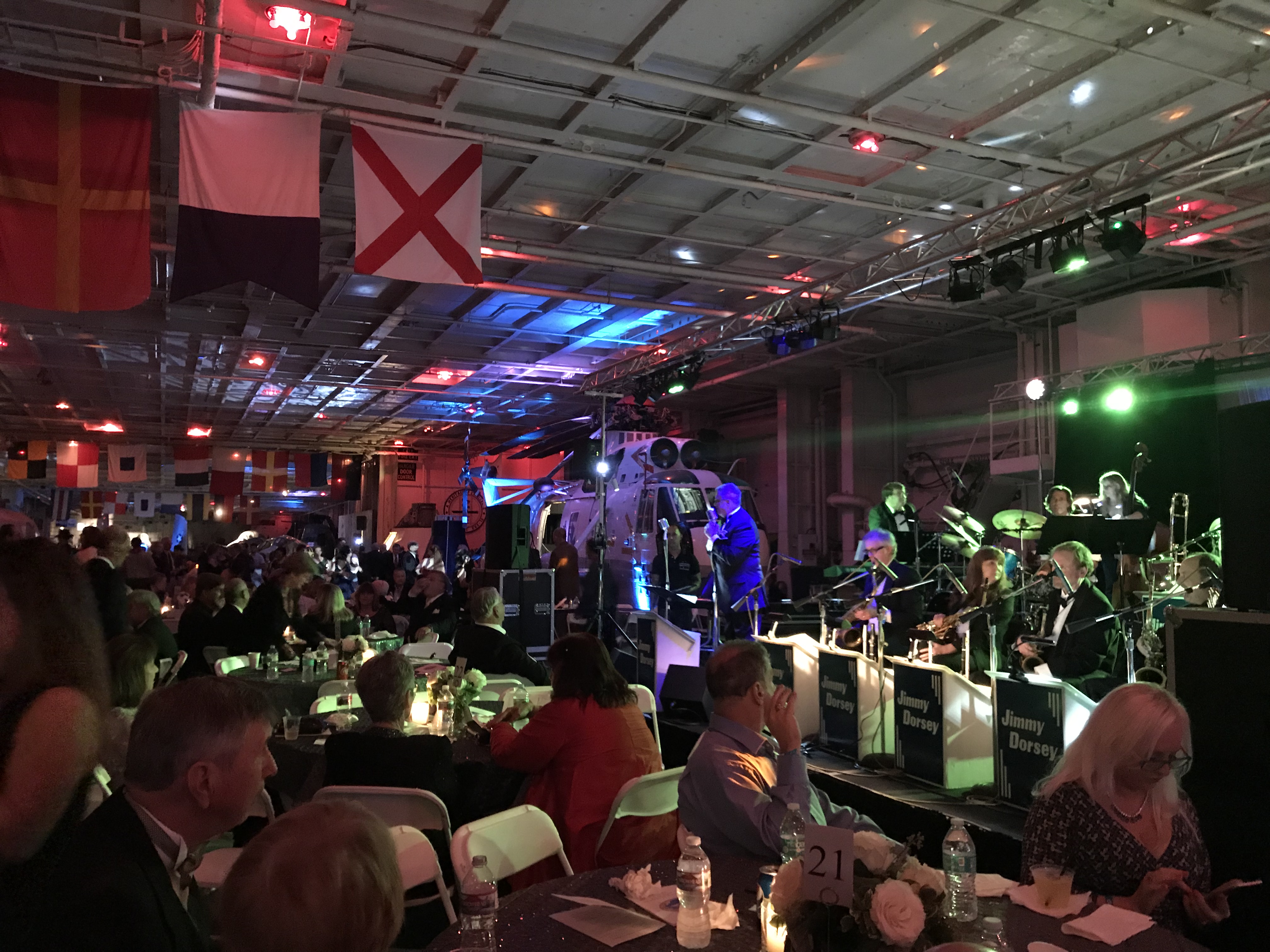 New Year’s Eve Fundraising BIG BAND DANCE Gala 2019 USS Museum