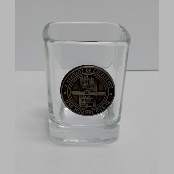 USS Hornet Heritage of Excellence Shot Glass