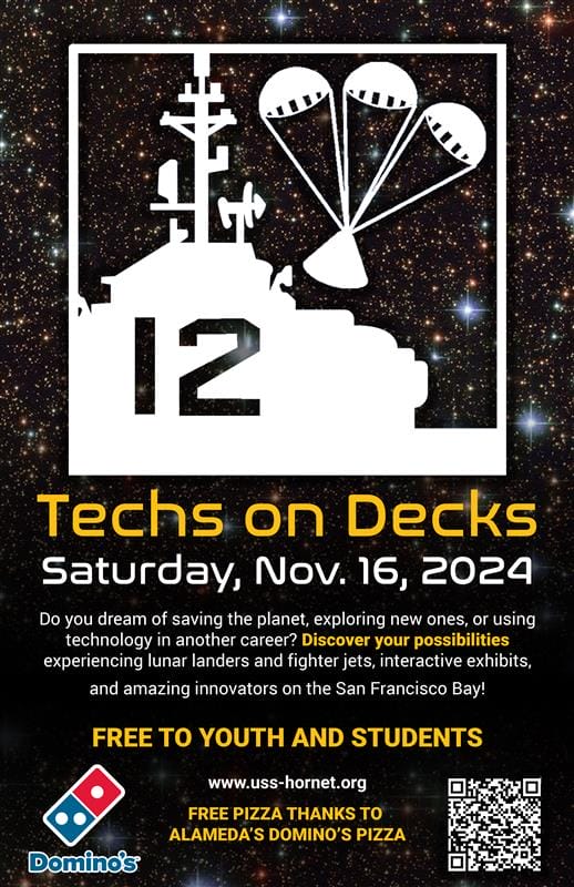 Apollo 12 55th Anniversary/Techs on Decks