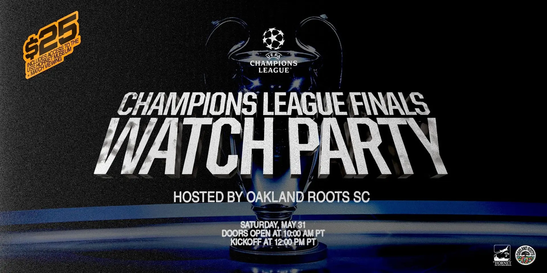 Oakland Roots Champions League Finals Watch Party